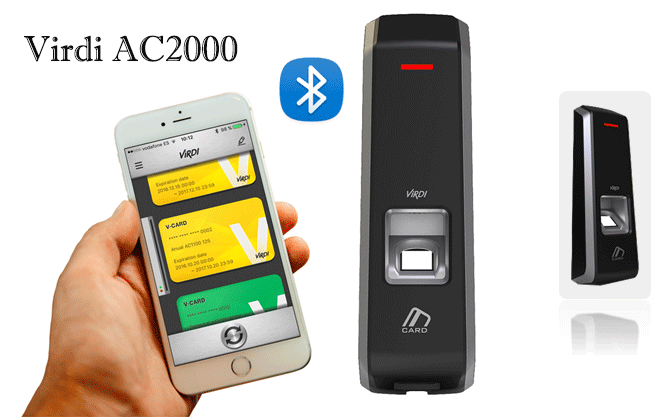 دستگاه کنترل تردد virdi ac2000 پالیزافزار