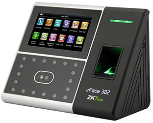 دستگاه حضور و غیاب تشخیص چهره ZK UFace 302