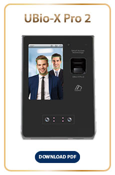 UBio-X Pro 2 Face Recognition Access Control
