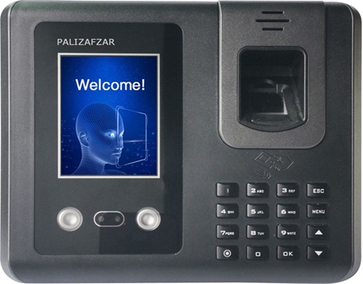 منوی دستگاه UFace 602