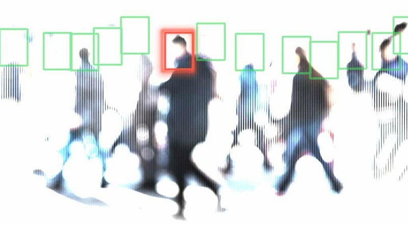 Facial recognition technology for physical security robots